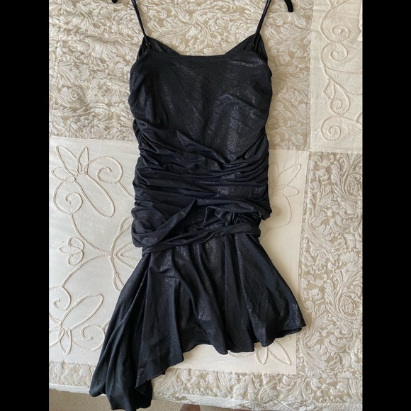 BCBG Little Black Cocktail Dress - Picture 5 of 7